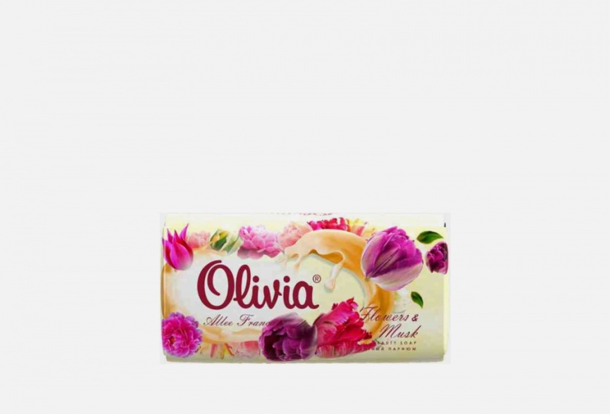 ALVIERO Мыло туалетное 90г Мальва фото 1