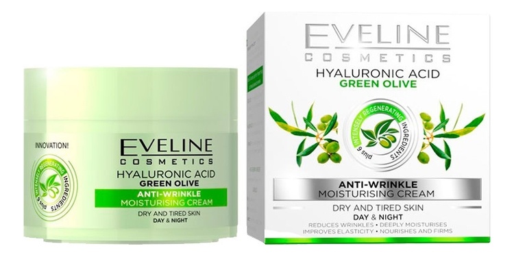   ЭВ 6K Крем увл.сух.уст.Гиалур/Олива 50мл фото 1