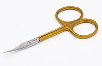 SS НСС-6 Le Rose Ножницы д/кутик  Gold фото 1