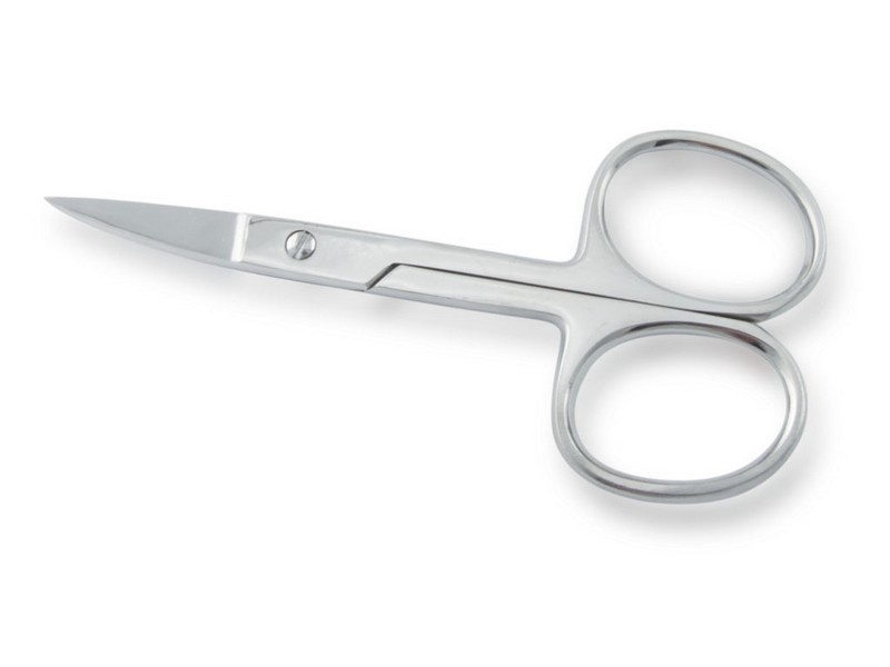 ELLIS/025 RN Ножницы маникюр.изогнут фото 1