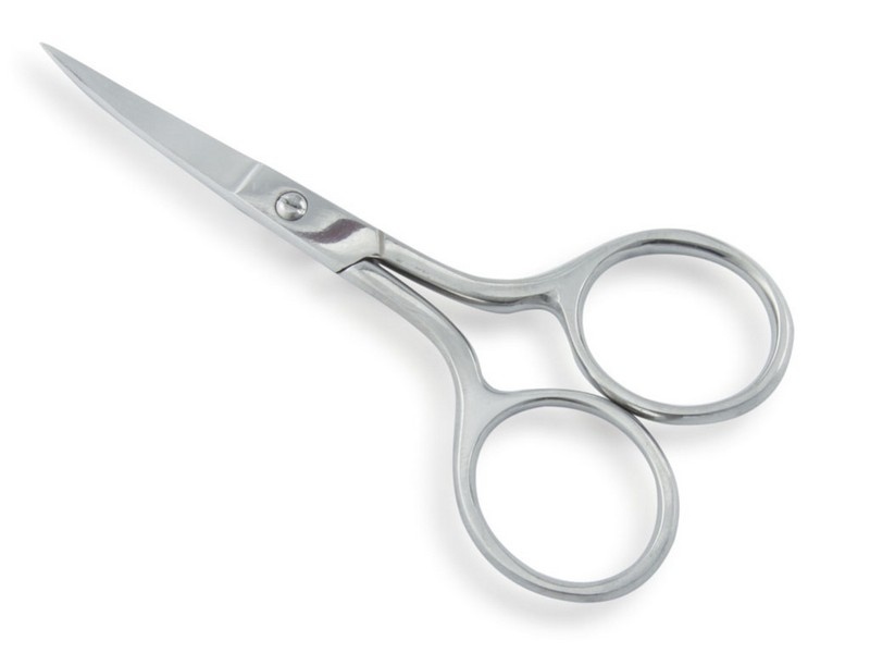 ELLIS/026 RN Ножницы маникюр.изогнут фото 1