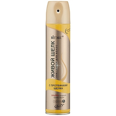 Вит Шелк Лак-блеск д/вол. ультра сил.ф.300мл фото 1