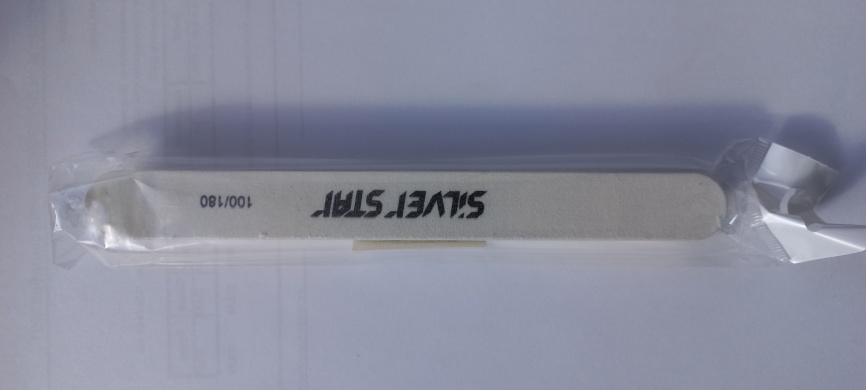 SS АТ-307 Пилка белая на дер.основе 10шт. 100/180  фото 1