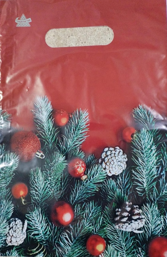 Пакет с вруб.ручк.20х30 Магия цвета (100) фото 1