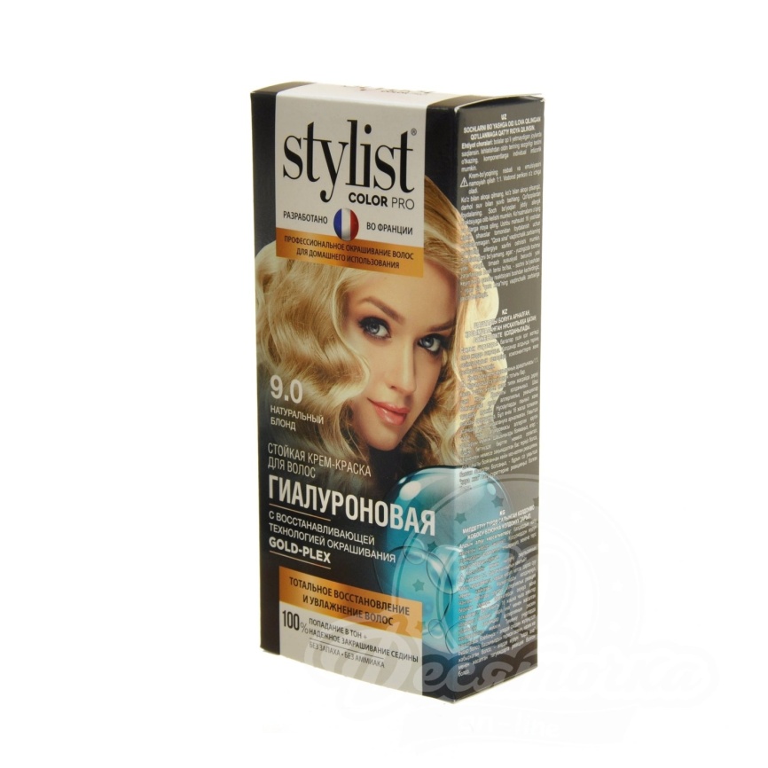 STYLIST Кр-кр Гиалурон.115мл 9.0 Натуральный блонд фото 1