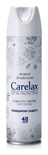 Carelax Дез.спрей жен.150мл Нежность хлопка фото 1