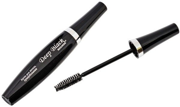 "R" Тушь д/рес. Deep Black суперобъёмная фото 1