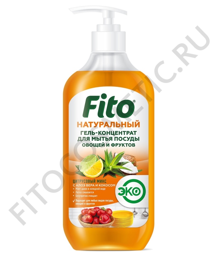 Фито НР Гель-конц.д/посуды 490мл Цитрус.микс фото 1