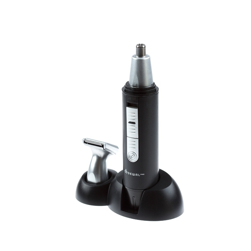 DEWAL 03-802 Машинка д/стриж. в носу и ушах, 2 ножевых блока,1мм,черная фото 1