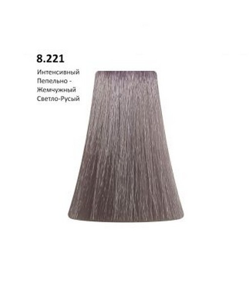 PICASSO Кр-кр д/вол.100мл 8.221 Интенс.пепельн.жемч.св.русый фото 1