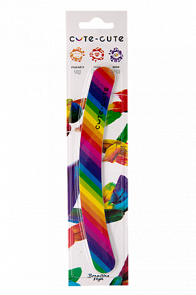 TOGU 2306 Пилка радуга бумеранг 18см (100/180) фото 1