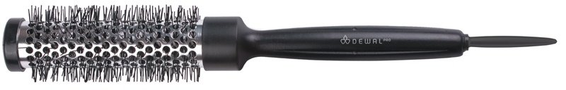 DEWAL BR-6977НР Термобрашинг d25/40 "Эконом" с нейлонов.щетин. хвостик.  фото 1