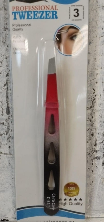 СС  С-511  Пинцет д/бровей скош цветной фото 1