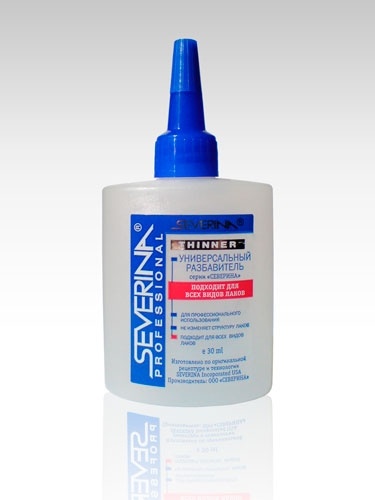 S-A Жид-ть д/разведения лака д/ногтей 30мл фото 1