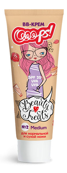Галант  Ooops ВВ-Крем тон.д/норм/к  №2 Медиум фото 1