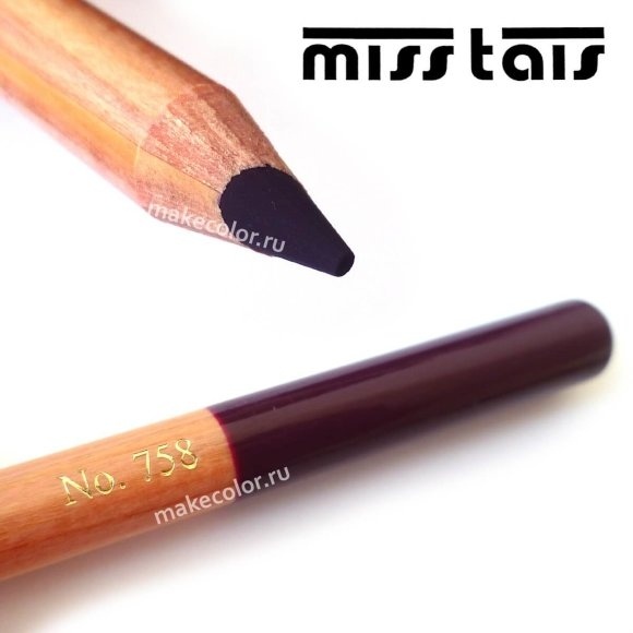 Мисс Таис Кар-ш д/губ дер.№758 сливов.вино фото 1