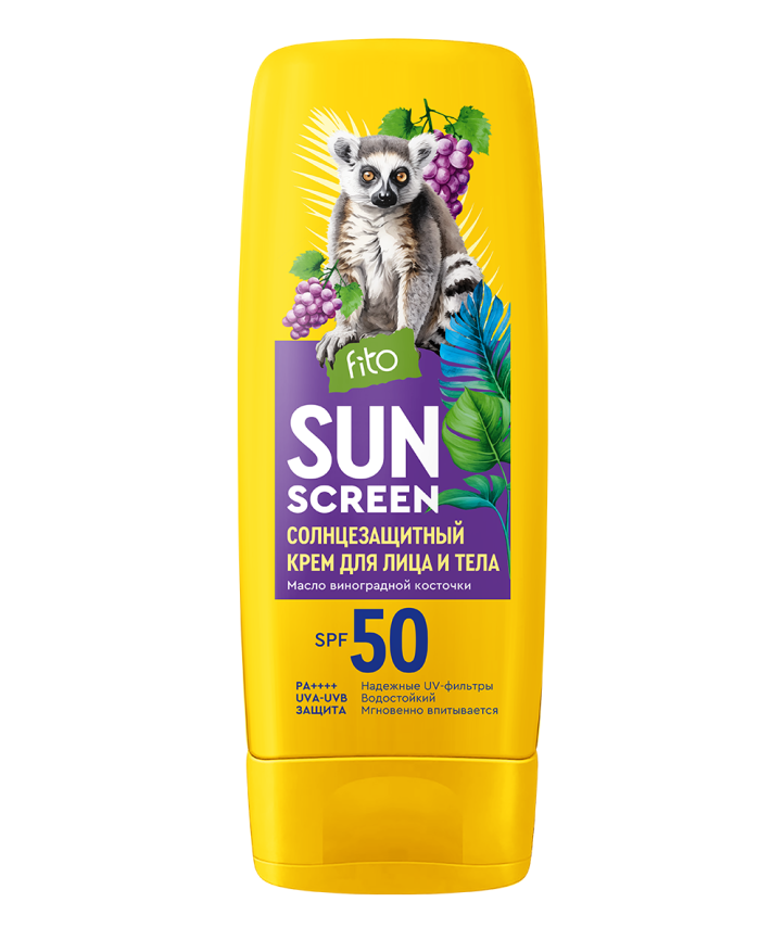 Фито SUN SCREEN Крем солнцезащ. д/лица/тела SPF50 140мл фото 1
