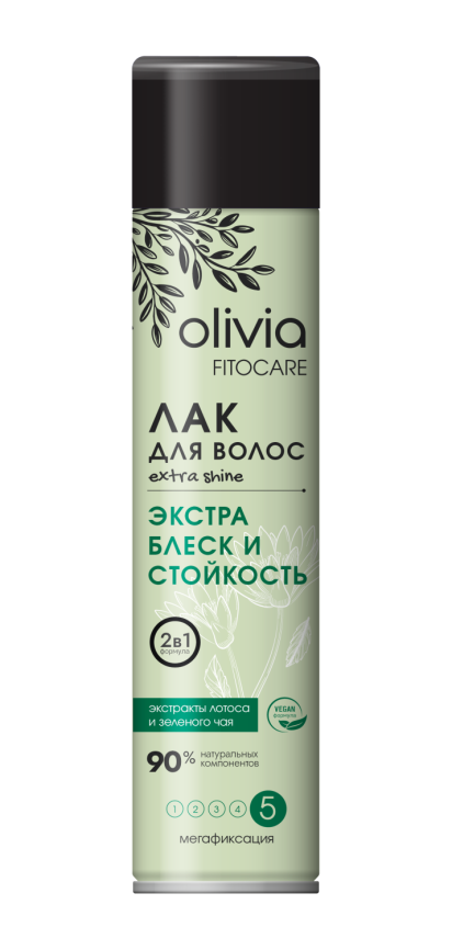 Olivia Fitocare Лак д/вол.250мл Экстра блеск/Стойкость мегаф. фото 1