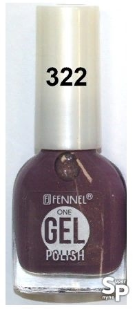 FL Лак д/н "One" №322 св. сирень перл. фото 1