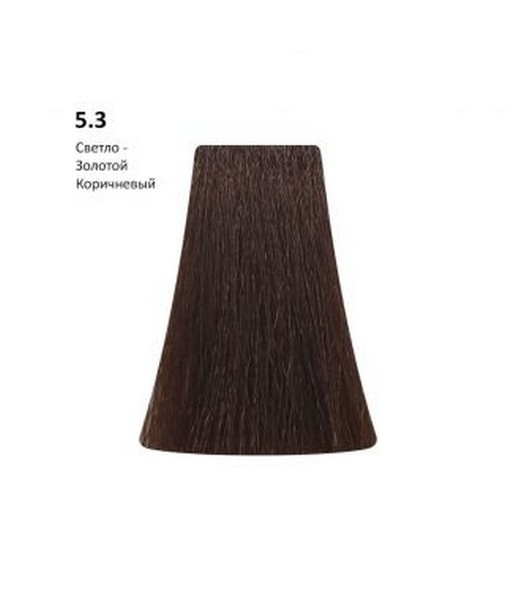 PICASSO Кр-кр д/вол.100мл 5.3 Светло-золотой коричневый фото 1