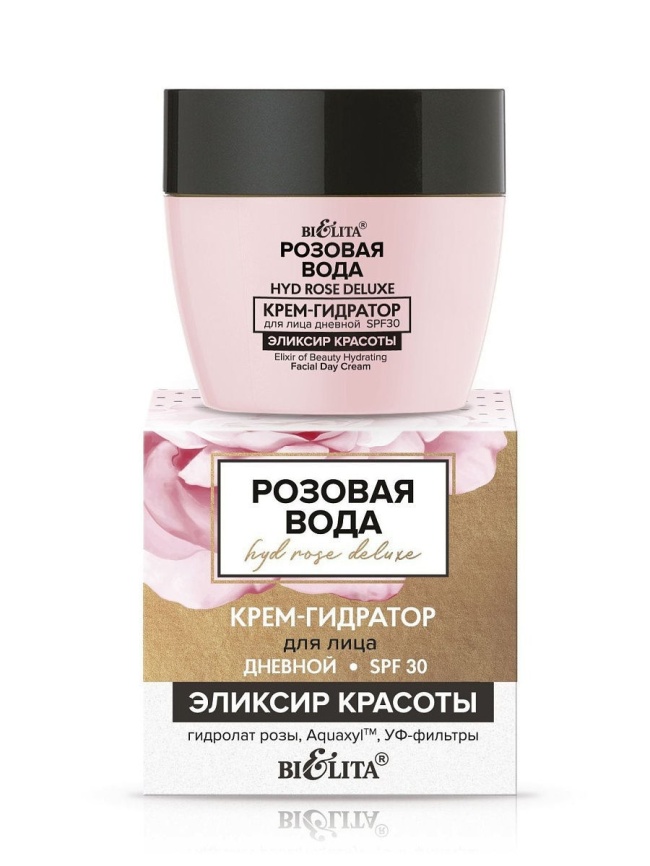 РОЗ.ВОДА Крем-гидратор д/л день.50мл SPF30 фото 1