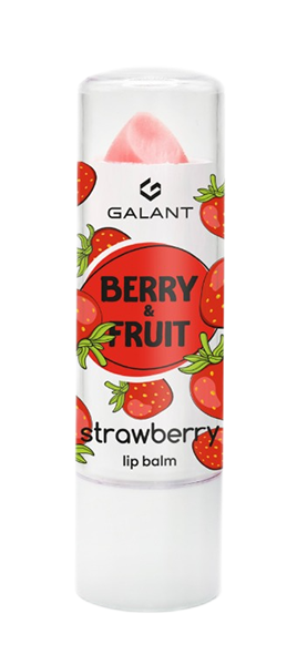 Berry Fruit Галант бальзам д/губ КЛУБНИКА 4,2г фото 1