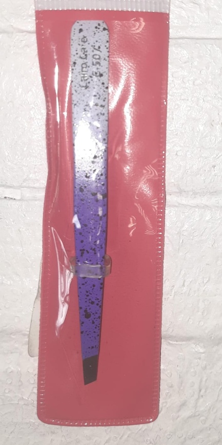 СС  С-507  Пинцет д/бровей скош фиолет фото 1