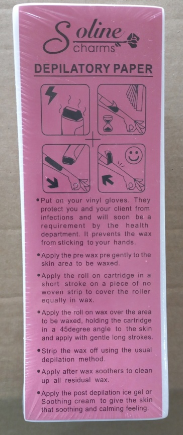 SOLINE Полоски д/депиляции 100шт.белые фото 1