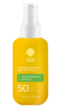 SUNLIKE Крем солнцезащ.д/лица SPF50 100мл доз. фото 1