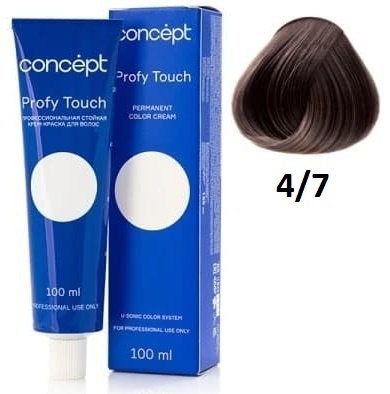 C-PT PROFY Touch Кр-краска 4.7 Т.-коричн. 100мл фото 1
