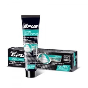 БРИЗ ТИМ Крем д\бритья 75 мл Easy Glide д/чувств/к фото 1
