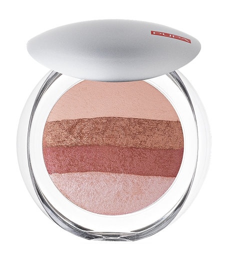 PUPA Luminys BAO Пудра-румяна универс.запеченные 9г №01 фото 1