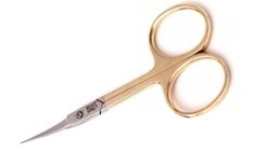 SS НСС-5 S Ножницы д/кожи Gold фото 1