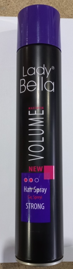 LADY BELLA Лак д/волос 400мл Strong фото 1