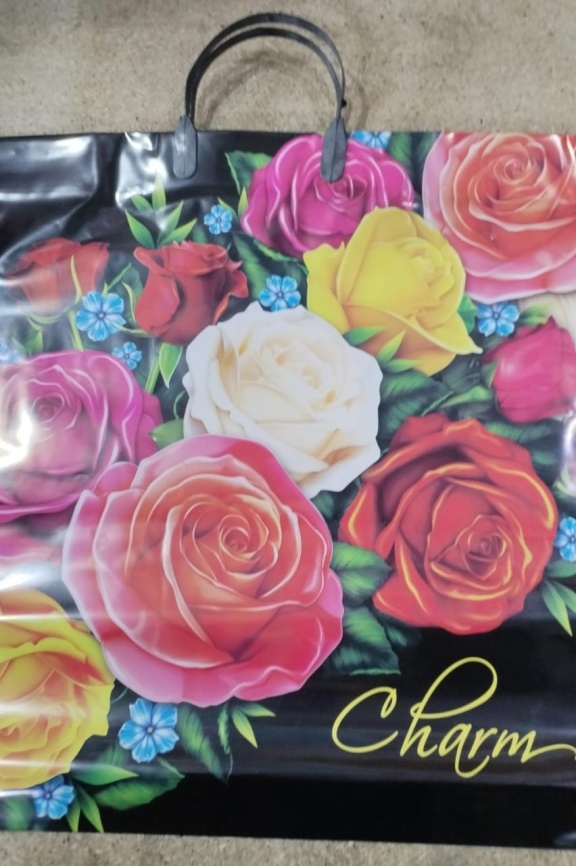 Пакет с пласт.ручк.больш.40*40 ШАРМ (10) фото 1