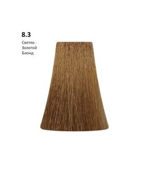 PICASSO Кр-кр д/вол.100мл 8.3 Св.золотой блонд фото 1