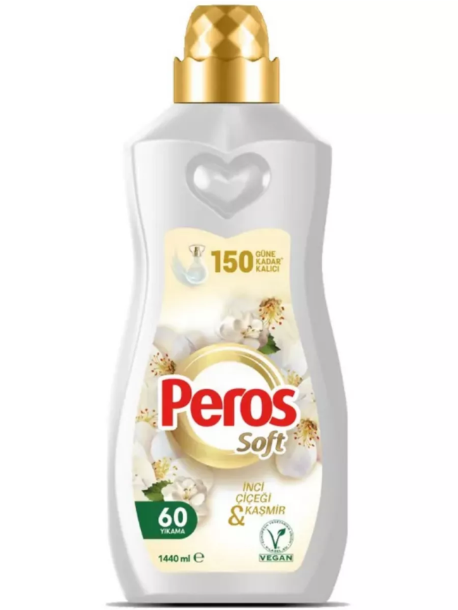 PEROS (конц) Ополаскив. Кашемир SOFT 1440мл. (белый) фото 1