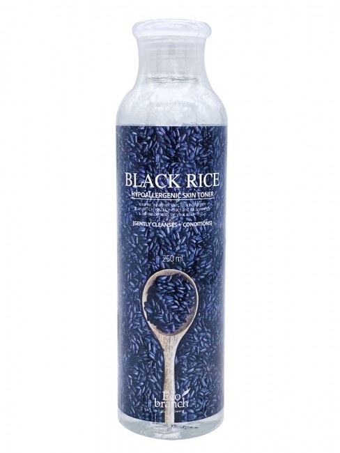 Eco Branch Тонер д/лица 250мл Черный рис фото 1