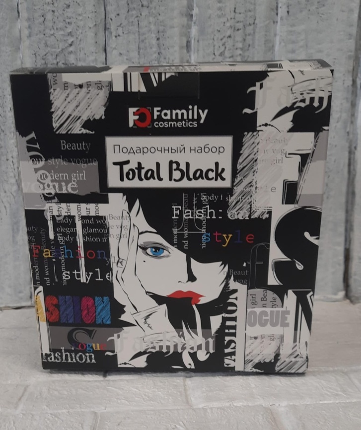 ПН д/жен. Total Black (кр.д/рук и тела 150 + гель д/д 150)/10466 фото 1