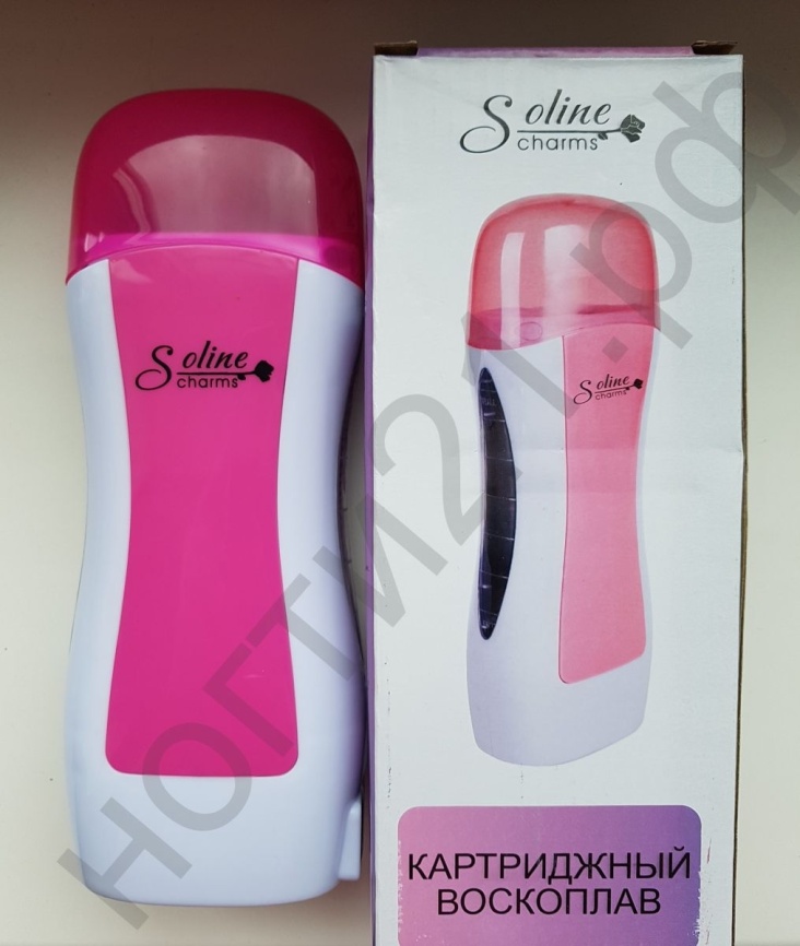 SOLINE Воскоплав картриджный без базы малиновый фото 1