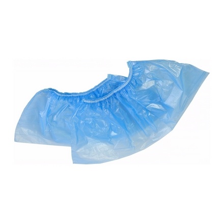 WL Бахилы п/э голубые (нормал) (50) фото 1