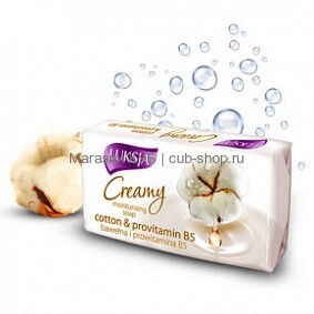 Luksja Мыло Creamy Миндаль/Масло Ши 90г фото 1