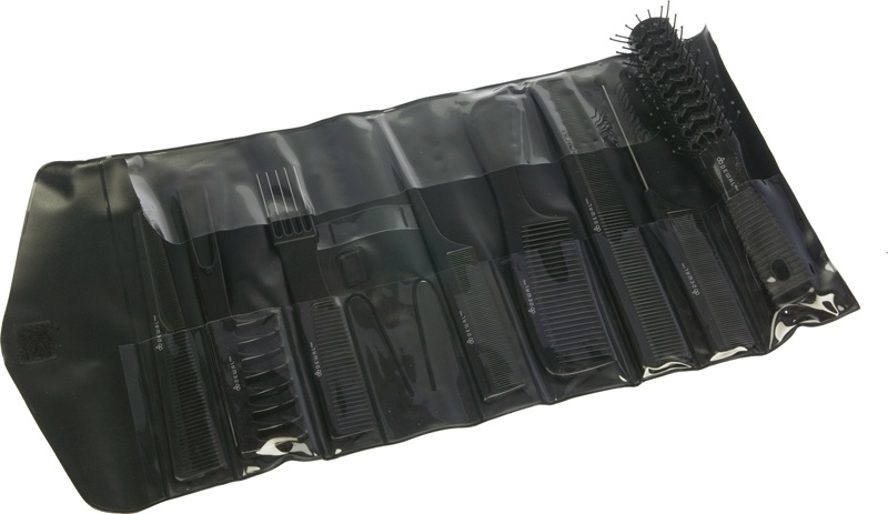 DEWAL CO-6000K8 Набор расчесок в черн.чехле черный 8 предметов фото 1