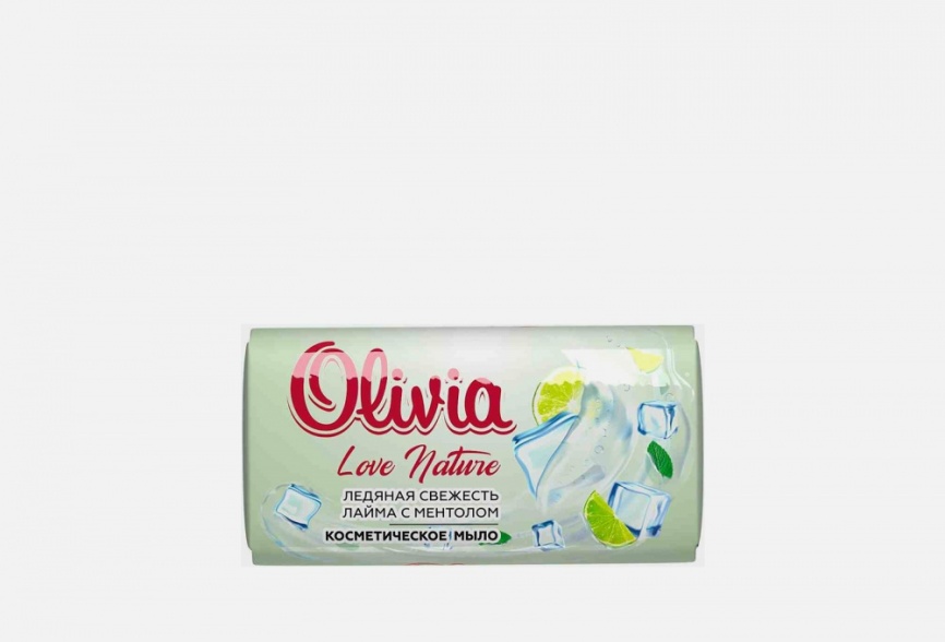 ALVIERO Мыло туалет.140г Ледяная свежесть лайма с ментолом фото 1