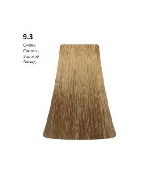 PICASSO Кр-кр д/вол.100мл 9.3 Оч.св.золотой блонд фото 1