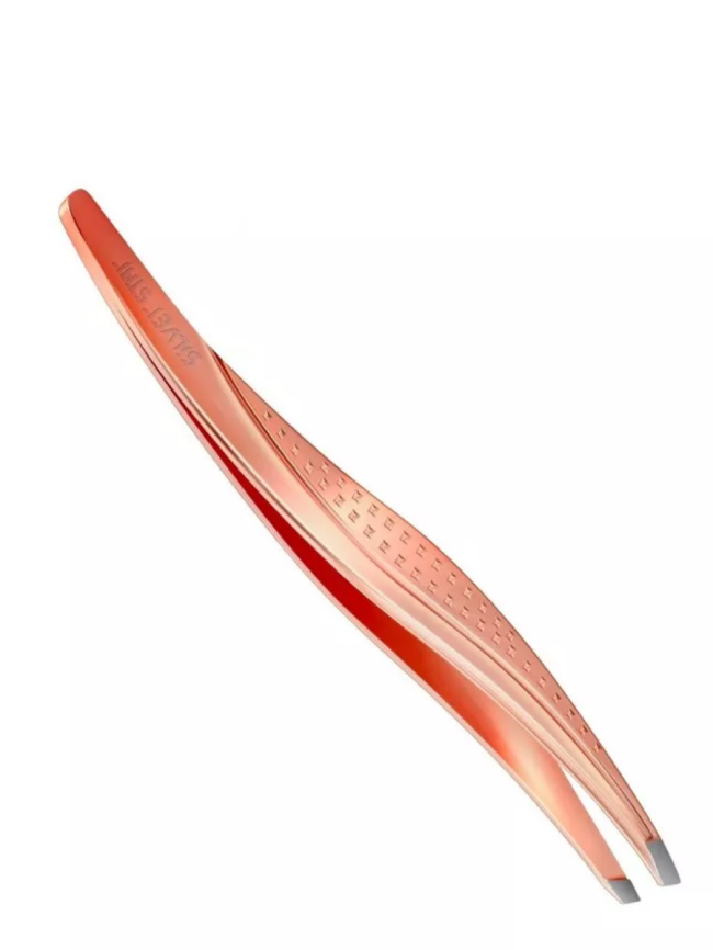 SS АТ-9968 Пинцет косой розовое золото фото 1