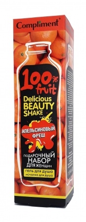 ПН №1561 Compl DBS Апельсин.фреш (гель д/душа 250+мочалка) фото 1