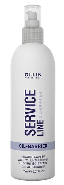 OLLIN SL Масло-барьер д/защ.кожи гол.при окраш.150мл фото 1