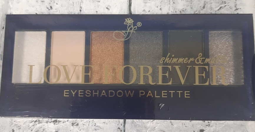 .Ffleur Тени д/век Е-165  № 6 бел,беж,кр зол,т сер,черн,сер. фото 1