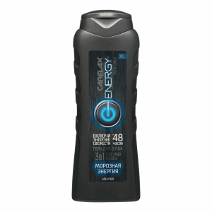 Carelax Гель для душа Морозная Энергия 3в1 365мл фото 1